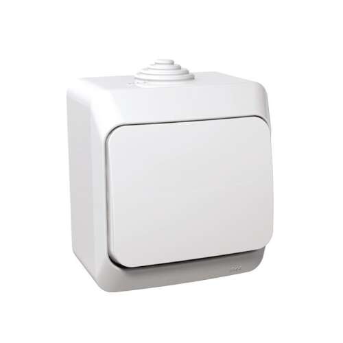 Schneider WDE000511 CEDAR Plus IP44 white push-button switch