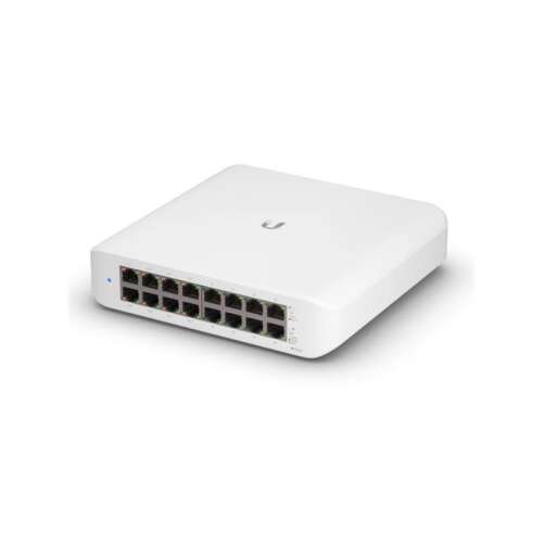 Switch Ubiquiti UniFi USW-Lite-16-PoE, 16 porturi Gigabit Ethernet