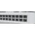 Близък план на портовете и светодиодите на Ubiquiti UniFi USW-Lite-16-PoE Switch