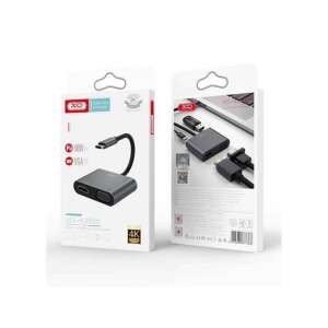 XO XOP-HUB001-TYPEC-SV Type-C/USB/HDMI ezüst HUB 64399764 