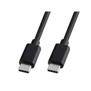 Kábel Cellect 1m Type-C na Type-C pre dáta a nabíjanie, čierny - USB káble