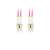 Lanberg FO-LULU-MD41-0010-VT duplex optikai patch kábel 4xLC/UPC csatlakozóval, 50/125 LSZH OM4, 1m
