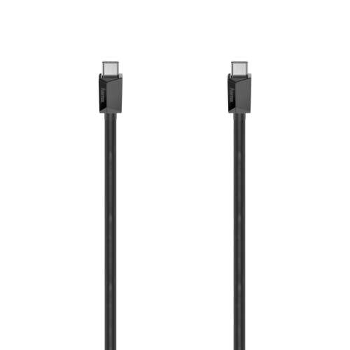 Kabel do transmisji danych Hama 200656 1m czarny USB-C do USB-C