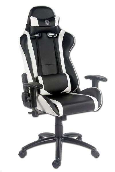 Lc power lc-gc-2 gaming szék fekete-fehér