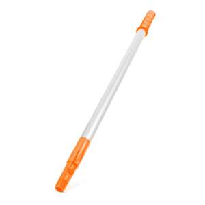Mâner telescopic pentru rulou de vopsea, 112-200 cm, portocaliu, aluminiu, lungime reglabilă - Manere pentru scule