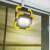 Phenom rechargeable floodlight hanging on a door frame