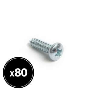 4.2 x 16 mm chipboard screw with countersunk head, 80 pieces - Screw