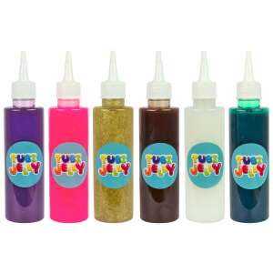 Tubi Jelly 3D Jelly Sweets 6-pack, colorful jelly bottles for making 3D figures - Creative Toy