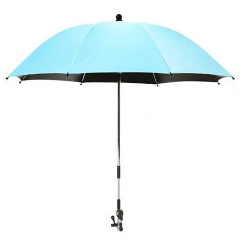 Esernyő babakocsihoz, Bebumi, kek, 75cm