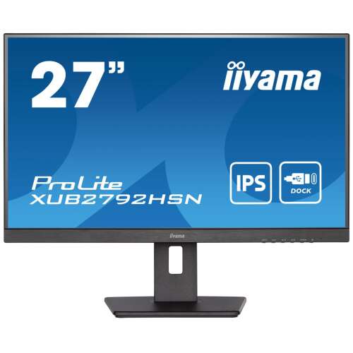 iiyama ProLite XUB2792HSN 27 Zoll Full HD IPS Monitor, schwarz