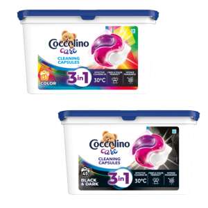 Coccolino Care Black Mosókapszula 45 mosás + Coccolino Care Color Mosókapszula 45 mosás