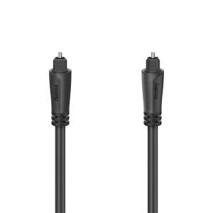 Hama FIC ODT 3m optical cable, black, Toslink connector - Optical Cable