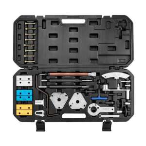 Neo Tools 11-326 Zestaw do blokowania rozrządu dla silników benzynowych i Diesla Fiat, kompletny zestaw narzędzi do wymiany paska rozrządu - NEO Tools