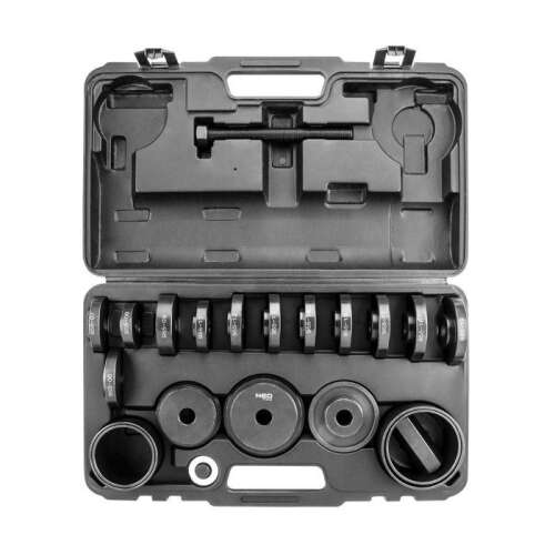 NEO TOOLS 11-690 Csapágylehúzó készlet, 22 darabos, hordtáskában
