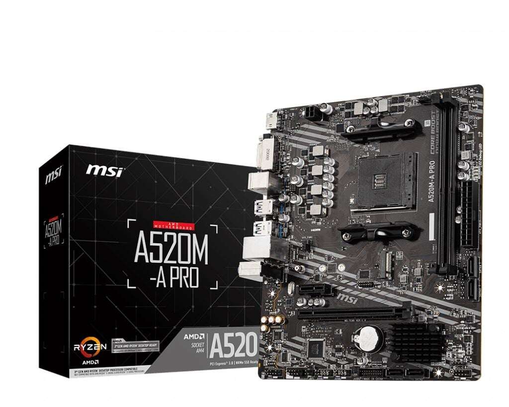 MSI A520M-A PRO alaplap