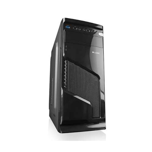 Komputer stacjonarny CHS PC Barracuda, czarny, z procesorem Intel Core i3-10105, 8GB pamięci RAM, dyskiem SSD 240GB, myszką i klawiaturą