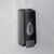 Vog&Arths black wall-mounted soap dispenser on textured wall