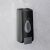 Vog&Arths black wall-mounted soap dispenser on bathroom wall