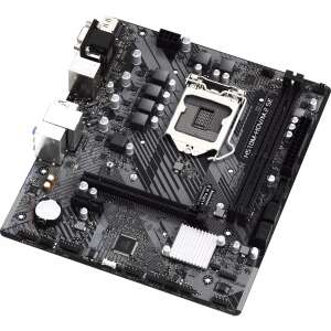 Angled View of ASRock H510M-HDV/M.2 SE Motherboard - ASRock Motherboard