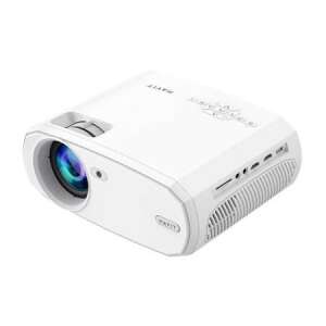 HAVIT PJ202 Wireless Projector, 1080p Full HD, 220 ANSI Lumens, White - Projector