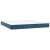 vidaXL sötétkék bársony matrac ágyhoz