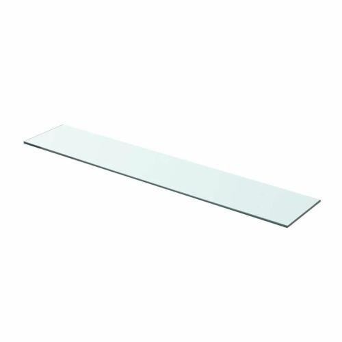 Üvegpolc - 80x15 cm - Átlátszó - Edzett Üveg 171575015 - Fali polc