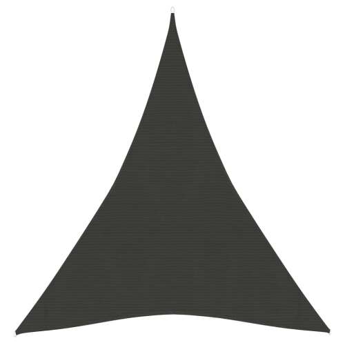 vidaXL antracitszürke HDPE napvitorla 3 x 4 x 4 m - Napvitorla