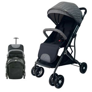 Pepita Dotti poggyász méretű kompakt sport Babakocsi #szürke