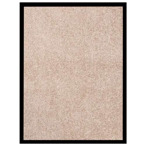 vidaXL bézs lábtörlő 60x80 cm, bejárati szőnyeg - Lábtörlő
