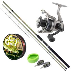 Force Feeder horgászbot szett orsóval, zsinórral és kiegészítőkkel - Feeder szett