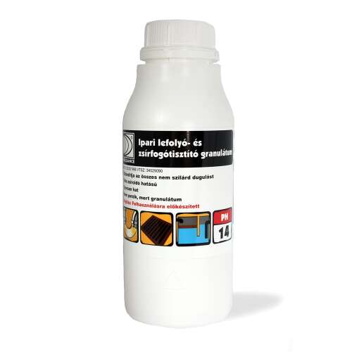 Brilliance drain cleaner granules, 880g, industrial strength, removes grease and clogs