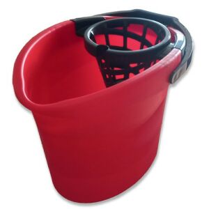 Mop-Eimer 13 Liter mit ovalem Twist-Korb und Ausgießer Multi-Mop