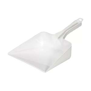 White plastic dustpan, Aricasa/IgeAx brand - Ariston