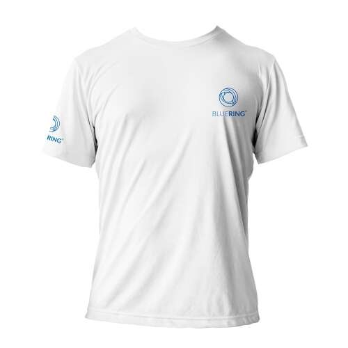 Kurzarm-T-Shirt 3xl weiß