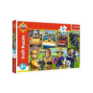 Trefl Fireman Sam 24-teiliges Maxi-Puzzle mit Feuerwehrmann Sam und seinen Freunden - Trefl Puzzle