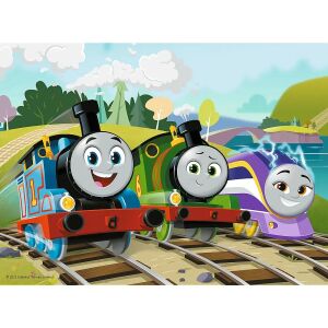 Trefl Thomas & Friends Puzzle 30-elementowe z Thomasem, Percym i Nią - Trefl Puzzle