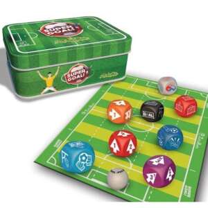 Super Goal! spoločenská hra, futbalová hra pre 2 hráčov, 15 minút hracej doby, obsahuje herný plán, kocky a loptu - Asmodee Spoločenské hry