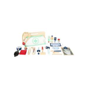 Small Foot Fa Orvosi Táska Játék - 18 db Kiegészítővel 64644659 - Orvosos játék