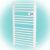 Home by Somogyi FKTW 501 White Electric Towel Warmer Radiator