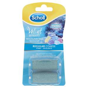 Scholl Velvet Smooth normál érdességű Forgófejek tengeri ásványokkal 2db