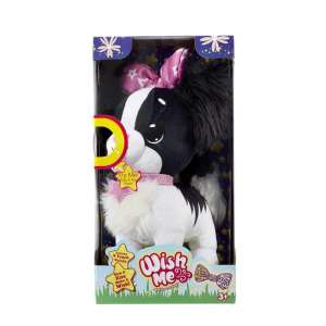 Jay@Play Kívánságpajti Interaktív plüss - Kutya #fekete-fehér