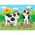 Galt Farm Animals Puzzle - Cows