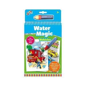 Galt varázslatos vizes Kifestő - Járművek 31750210 Foglalkoztató füzet, kifestő-színező - Jármű
