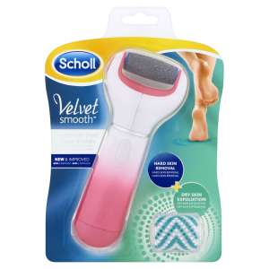 Scholl Velvet Smooth elektromos Talpreszelő extra érdes forgófejjel és gyémánt kristályokkal
