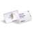 DURABLE Namensschilderhalter mit Clip und Nadel, 40x75 mm, DURABLE "CLICK FOLD", mit Beispiel für eine Visitenkarte