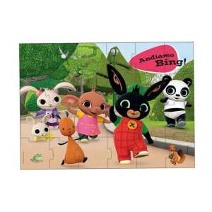 Bing Giant Floor Puzzle, featuring Bing and his friends in a park setting - Giant Puzzle