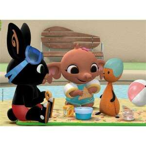 Bing és barátai 24 darabos puzzle, Bing és barátai a strandon - Lisciani