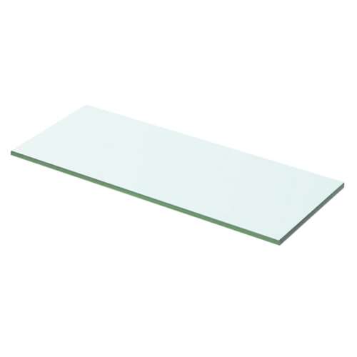vidaXL 50x15 cm átlátszó edzett üveg polc panel - Fali polc
