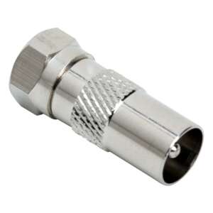 F dugó - TV koax dugó átalakító - Koax csatlakozó