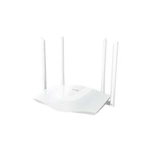 Tenda RX3 AX1800 Wi-Fi 6 Dual-Band Gigabit Router, biely, predný pohľad - Tenda Wi-Fi routre, adaptéry